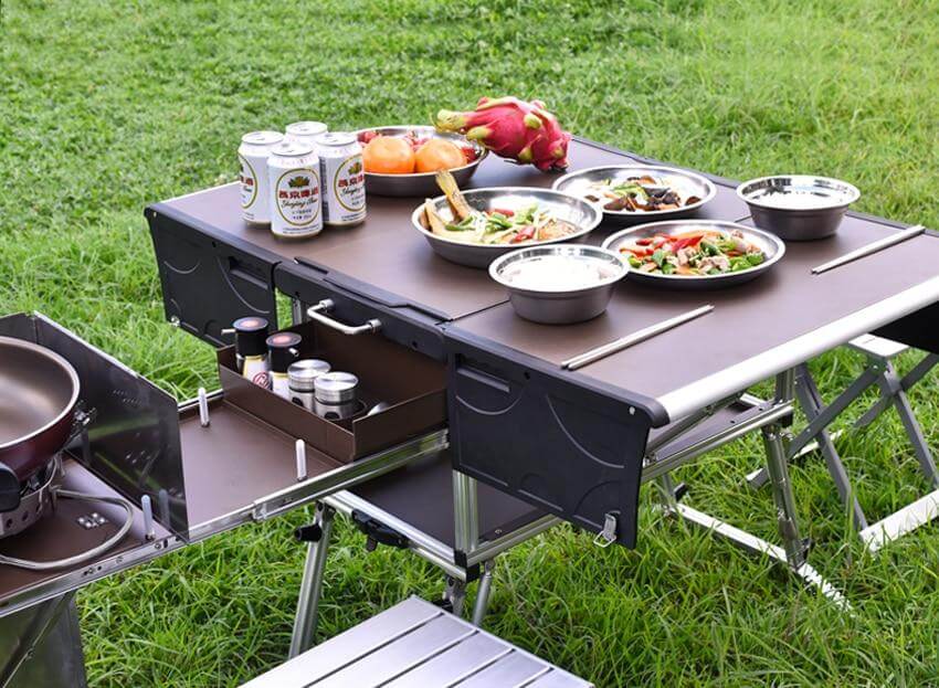 Outdoor Foldable Mobile Kitchen - Image 3