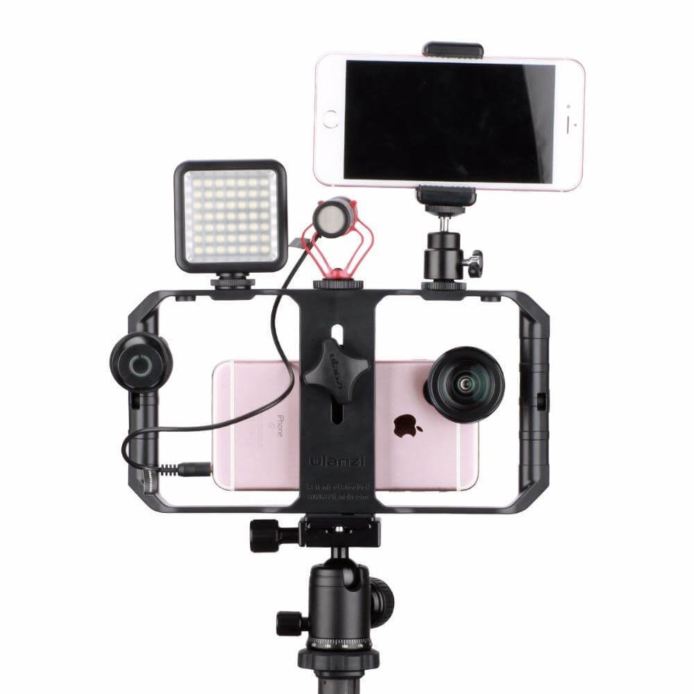 Vlogger Smartphone Tripod Mount Stand Stabilizer