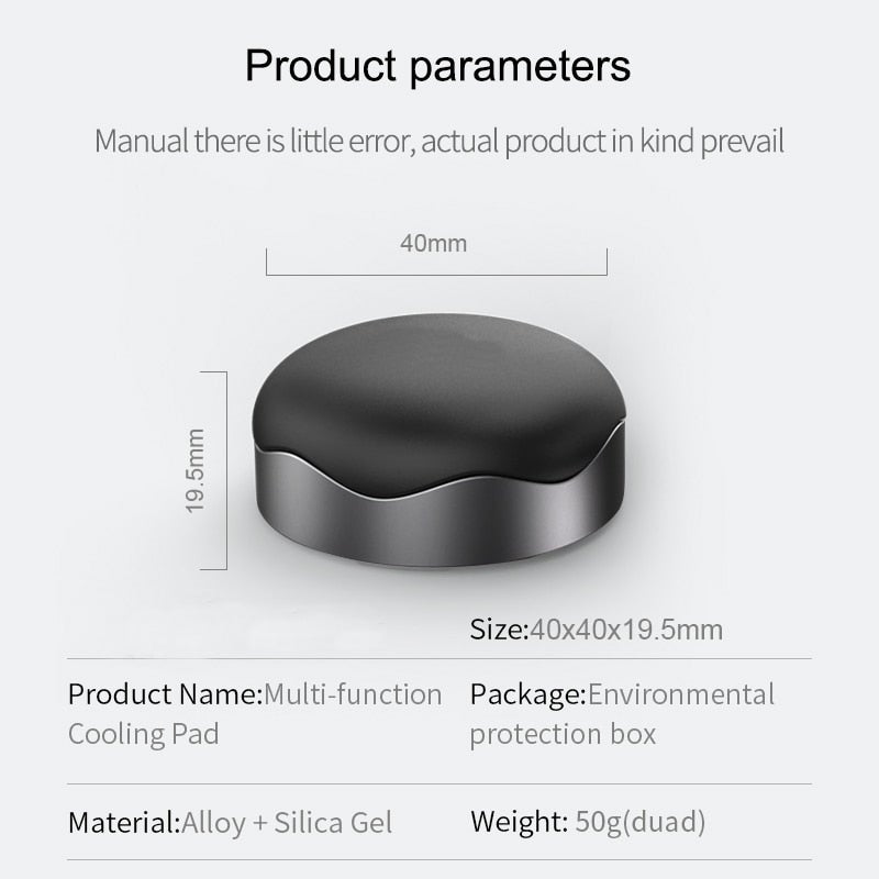 Portable Magnetic Laptop Cooler Stand - Image 8