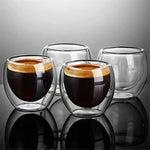 Espresso Double Glass Cup - MaviGadget