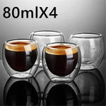 Espresso Double Glass Cup - MaviGadget