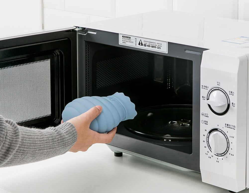 Microwave Heating Silicone Bottle Water Bag - Image 4