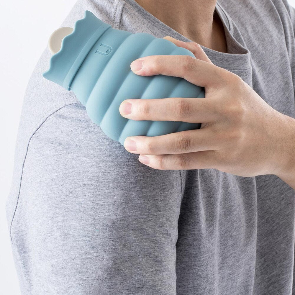 Microwave Heating Silicone Bottle Water Bag - Image 5