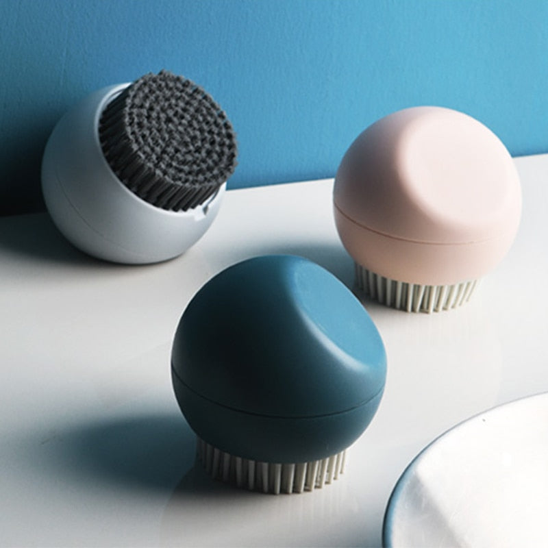 Silicone Ball Shape Cleaning Brush - Image 0