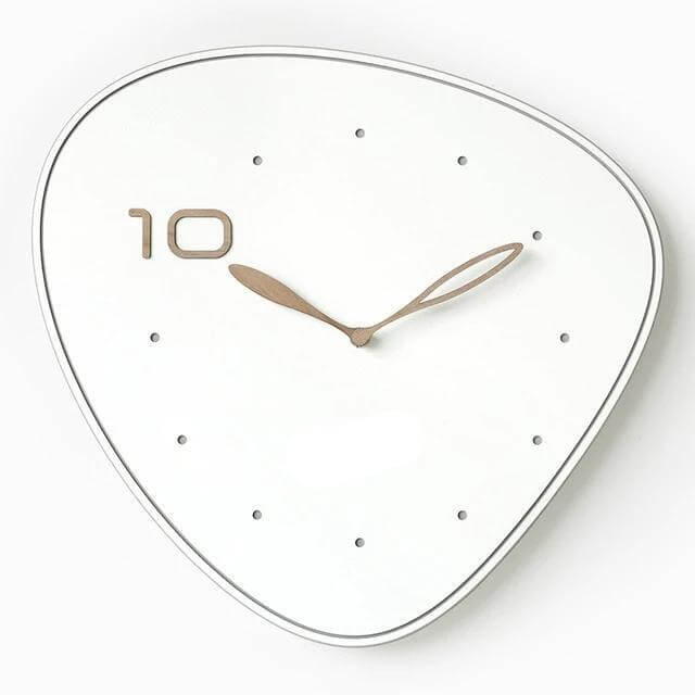 Cute Minimalist Malvirn Geometric Wall Clock - Image 7