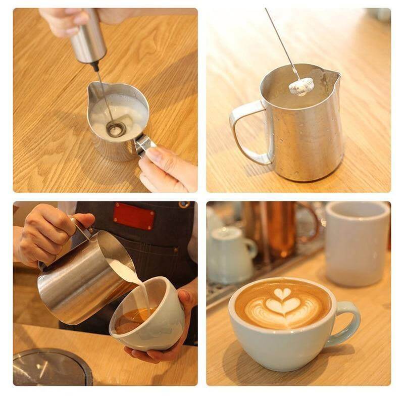 Professional Handheld Coffee Milk Frother - Image 5