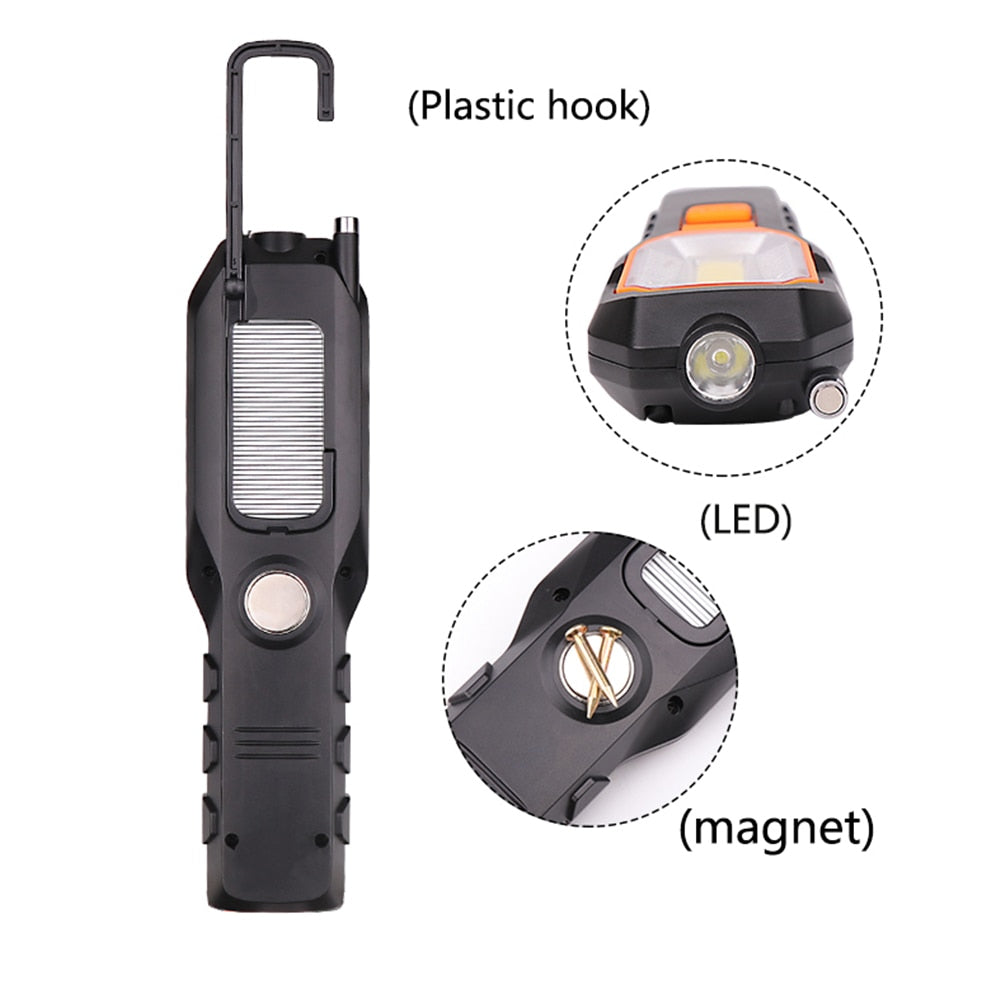 Portable Magnetic Emergency Power Bank Lamp