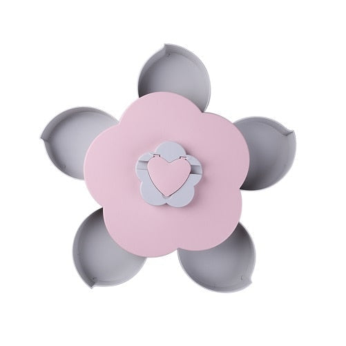 Petal-Shape Rotating Snack Box - Image 2