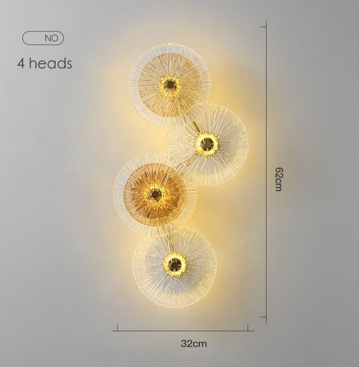 Elegant Postmodern Glass Stylish Wall Lamp - Image 6