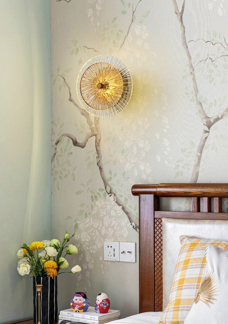 Elegant Postmodern Glass Stylish Wall Lamp - Image 3