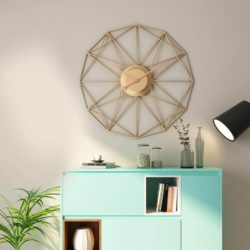 Iron Art Silent Wall-Mounted Clock - Image 8