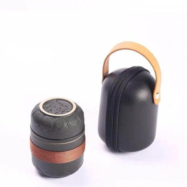 Portable Chinese Kung Fu Ceramic Tea Mug - Image 16