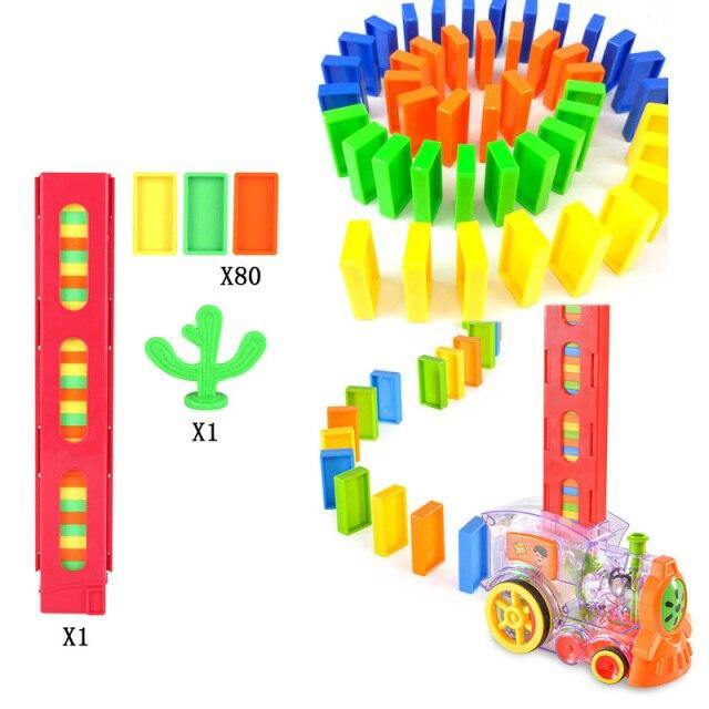 Train Domino Maker Toy Set - Image 5