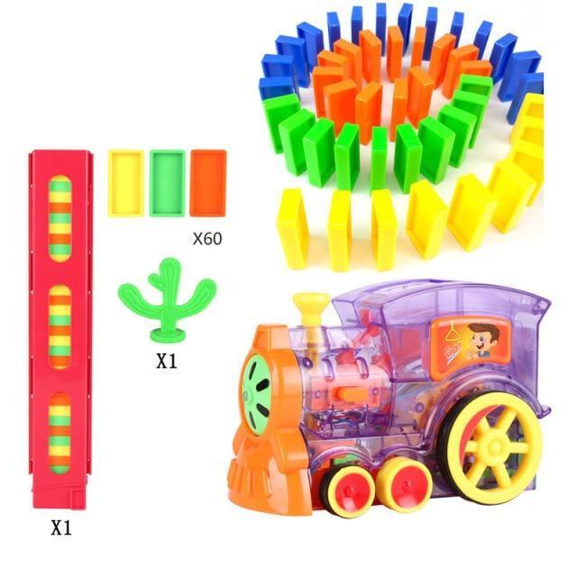 Train Domino Maker Toy Set - Image 2