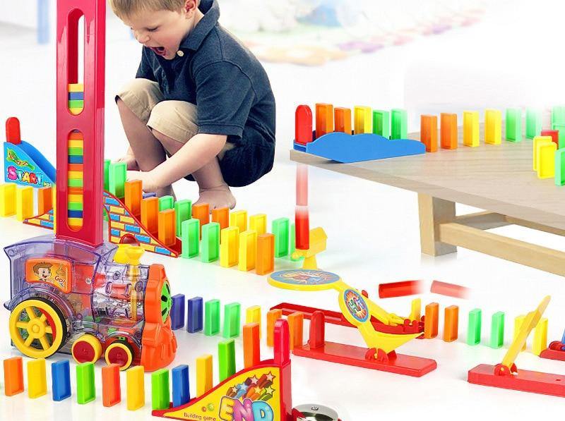 Train Domino Maker Toy Set - Image 8