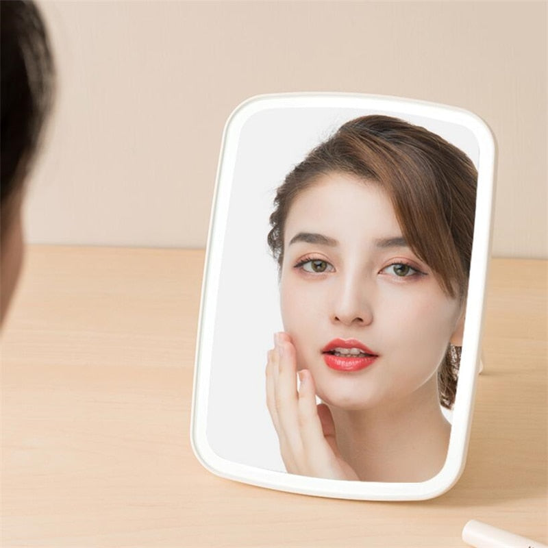 Fancy Portable Led Touch Mirror