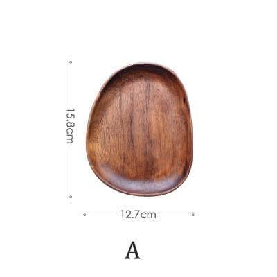 Irregular Natural Wood Plates - Image 8