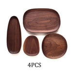 Irregular Natural Wood Plates - MaviGadget