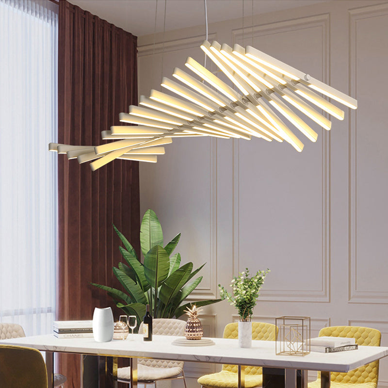 Modern LED Chandelier Industrial Acrylic Lamp - Image 1