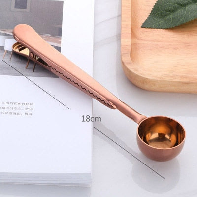 European Style Sealing Clip Measuring Spoon