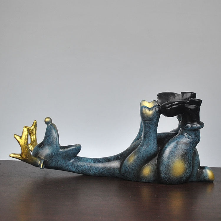 Lying Deer European Style Wine Holder - Image 1