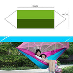 Portable Adventure Camping Outdoor Mosquito Net Hammock