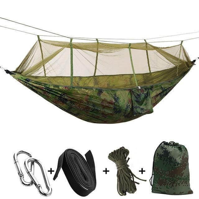Portable Adventure Camping Outdoor Mosquito Net Hammock - Image 10
