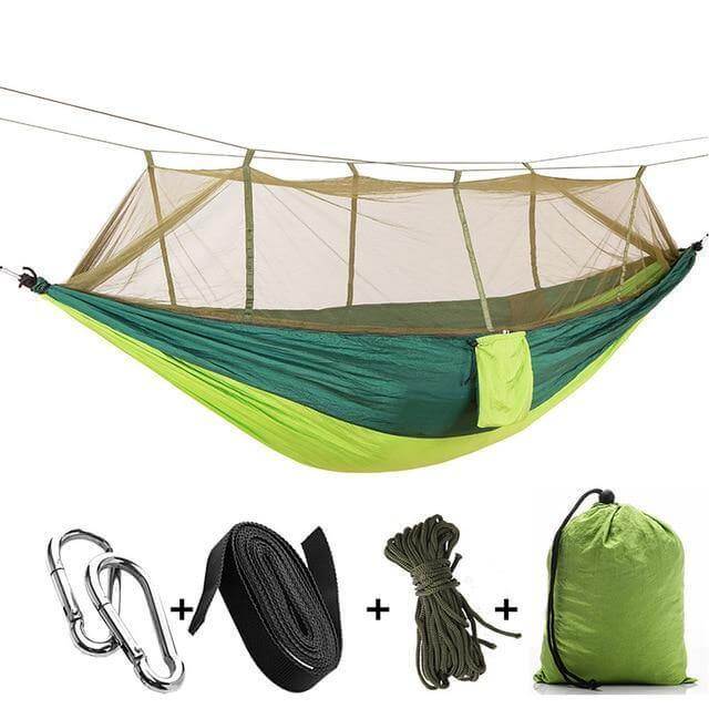 Portable Adventure Camping Outdoor Mosquito Net Hammock - Image 12