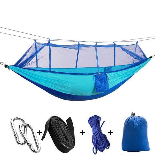 Portable Adventure Camping Outdoor Mosquito Net Hammock - Image 5