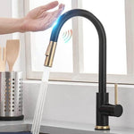 Smart Assistive Touch Control Kitchen Faucet