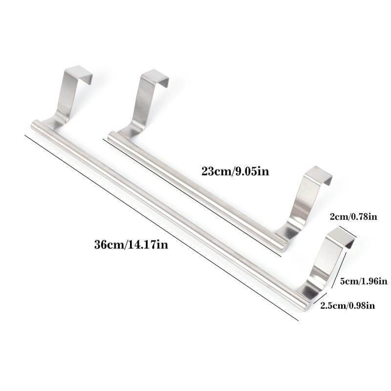 Metal Durable Stainless Steel Cabinet Towel Hanger - Image 5