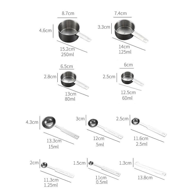 Premium Stackable Measuring Spoon Set - Image 6