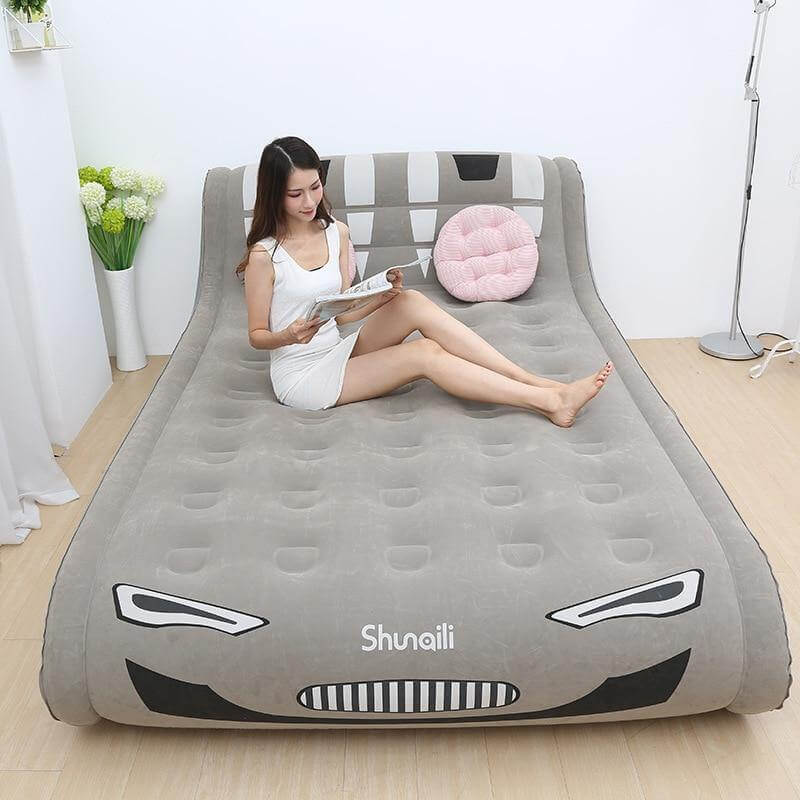 Portable Inflatable Double Air Bed Mattress - Image 6