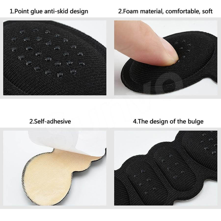 Adhesive Heel Liner Insoles for Shoes