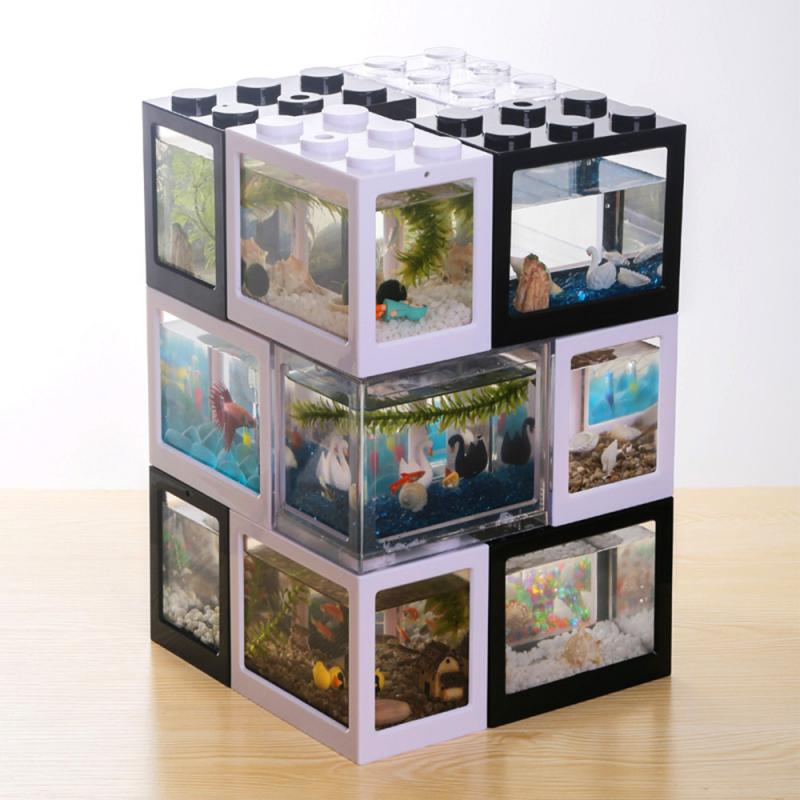 Creative Stackable Mini Aquarium