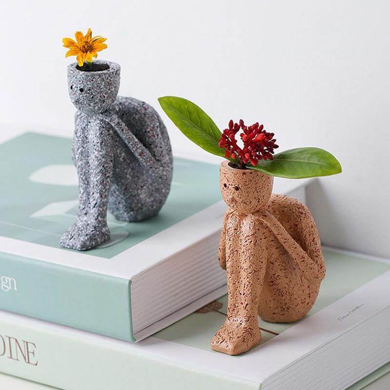 Nordic Creative Cut Portrait Flower Pots