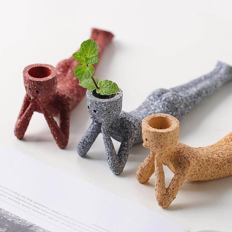 Nordic Creative Cut Portrait Flower Pots - Image 3