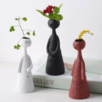 Nordic Creative Cut Portrait Flower Pots