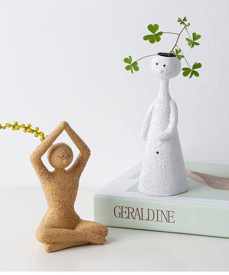 Nordic Creative Cut Portrait Flower Pots - Image 7