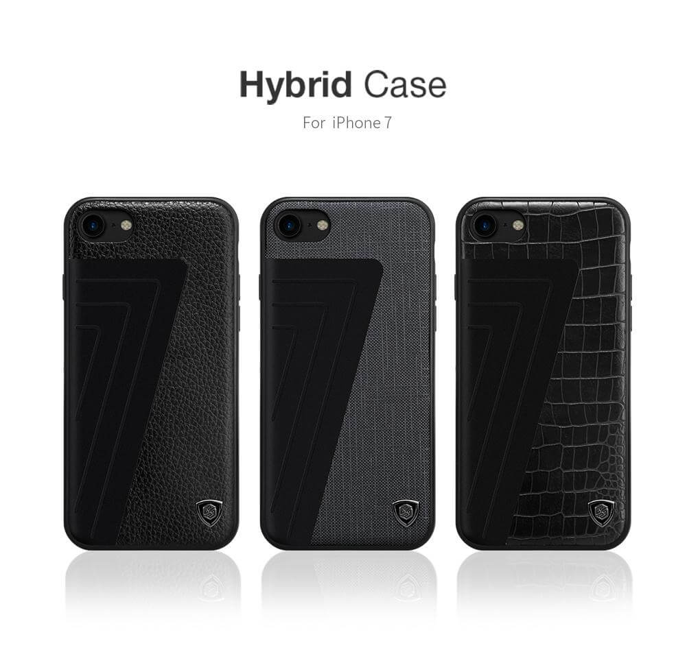 Leather+Aluminum+Soft Hybrid Back Cover Iphone Cases - Image 8