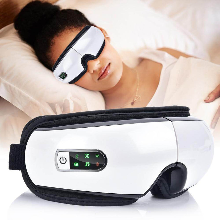 Smart Rechargeable Electric Hot Eye Massager for Eye Strain - Image 2