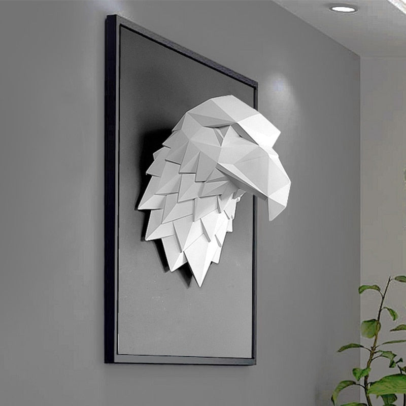 3D Eagle Sculpture Home Wall Decor