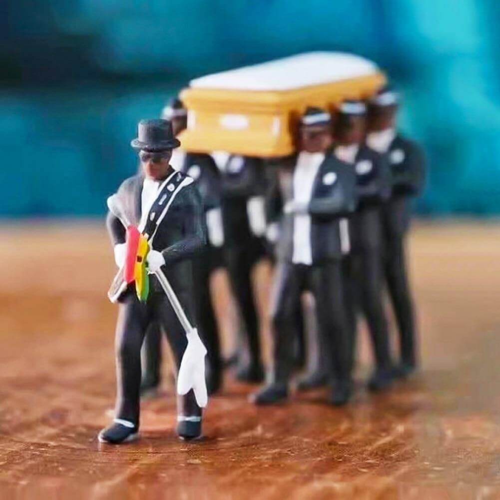 Ghana Funeral Team Figures - MaviGadget