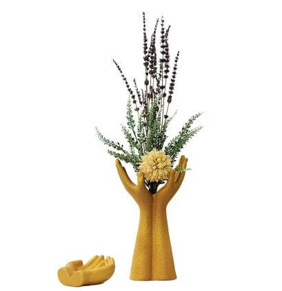 European Hand Model Ceramic Vase Decoration - Image 11