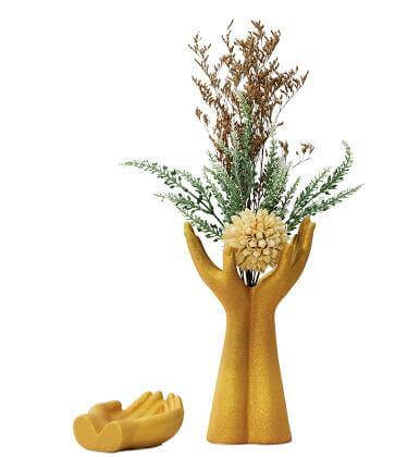 European Hand Model Ceramic Vase Decoration - Image 4