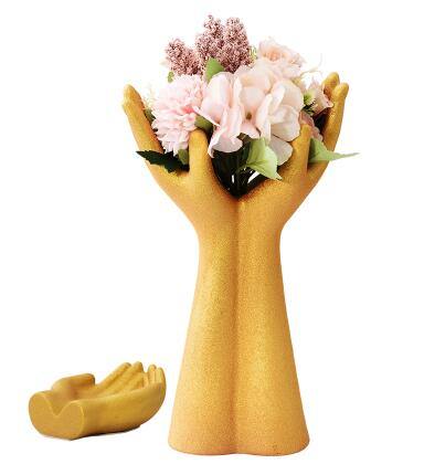 European Hand Model Ceramic Vase Decoration - Image 14
