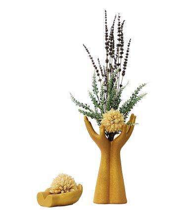 European Hand Model Ceramic Vase Decoration