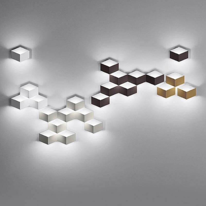 Creative Modern Geometric LED Wall Light - Image 0