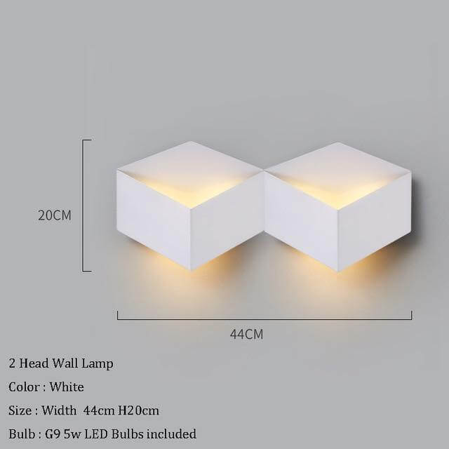 Creative Modern Geometric LED Wall Light - Image 2