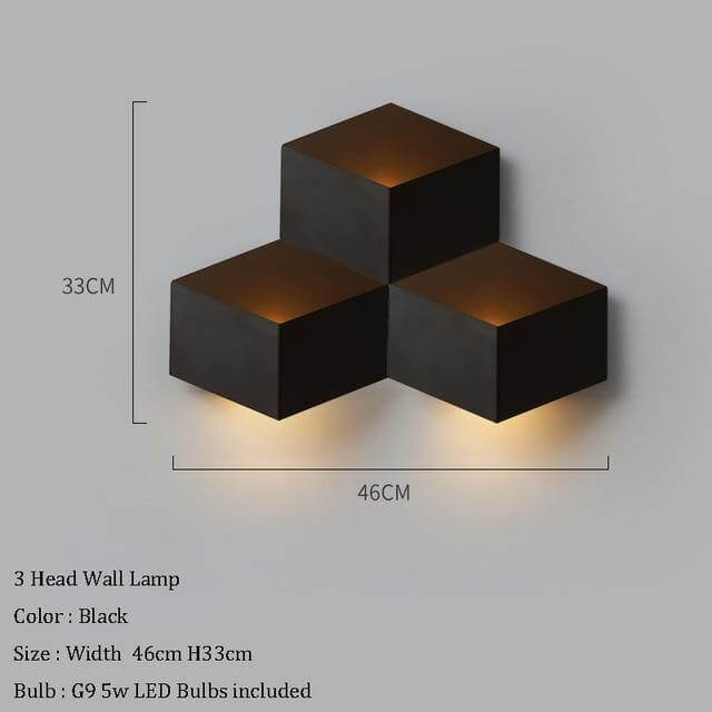 Creative Modern Geometric LED Wall Light - Image 7